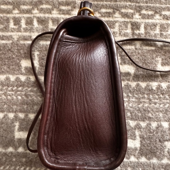 Vintage Coach Mahogany Regina Bag 9983 - Picture 3 of 9